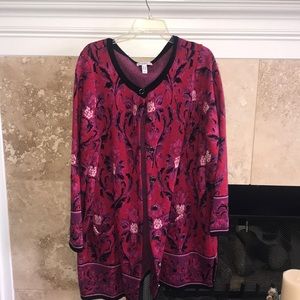Isaac Mizrahi long cardigan